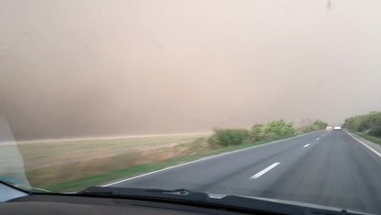 Ce n'est pas une tempete c'est la fin du monde en Roumanie