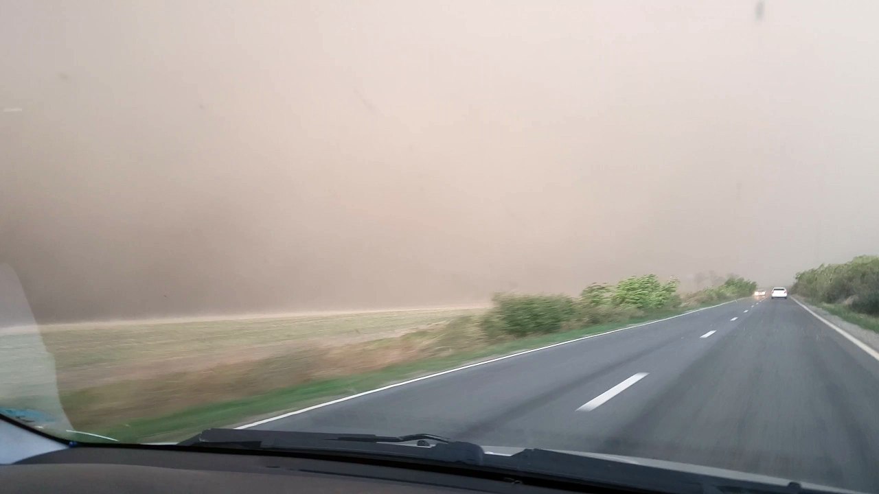 Ce n'est pas une tempete c'est la fin du monde en Roumanie