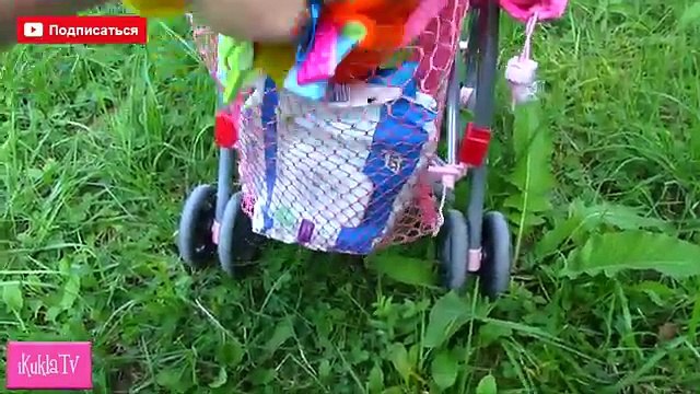 Куклы Пупсики Беби Борн Прогулка в Коляске Парк Качели Песочница Мультик с игрушками для девочек