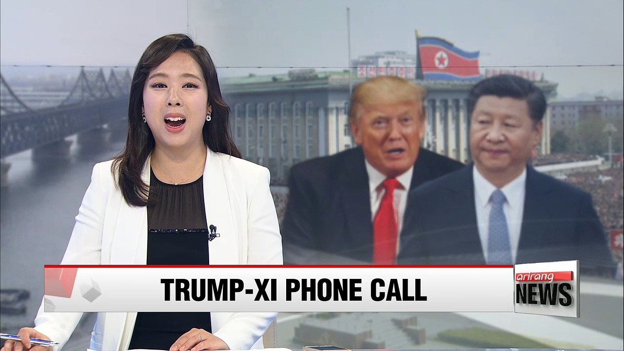 Trump and Xi agree to ramp up pressure on North Korea through UN sanctions