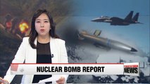 B61 is only nuclear bomb able to be deployed in South Korea: CRS