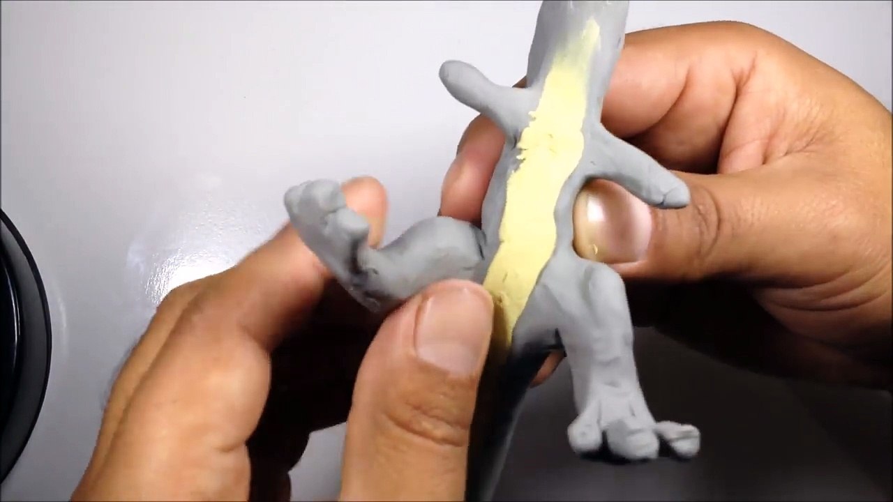 ✅ COMO HACER UN DINOSAURIO T-REX DE PLASTILINA PASO A PASO ✅ MI MUNDO DE PLASTILINA - MY CLAY WORLD