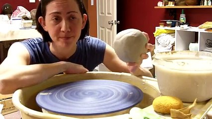 Pottery - How to Center Clay on the Wheel