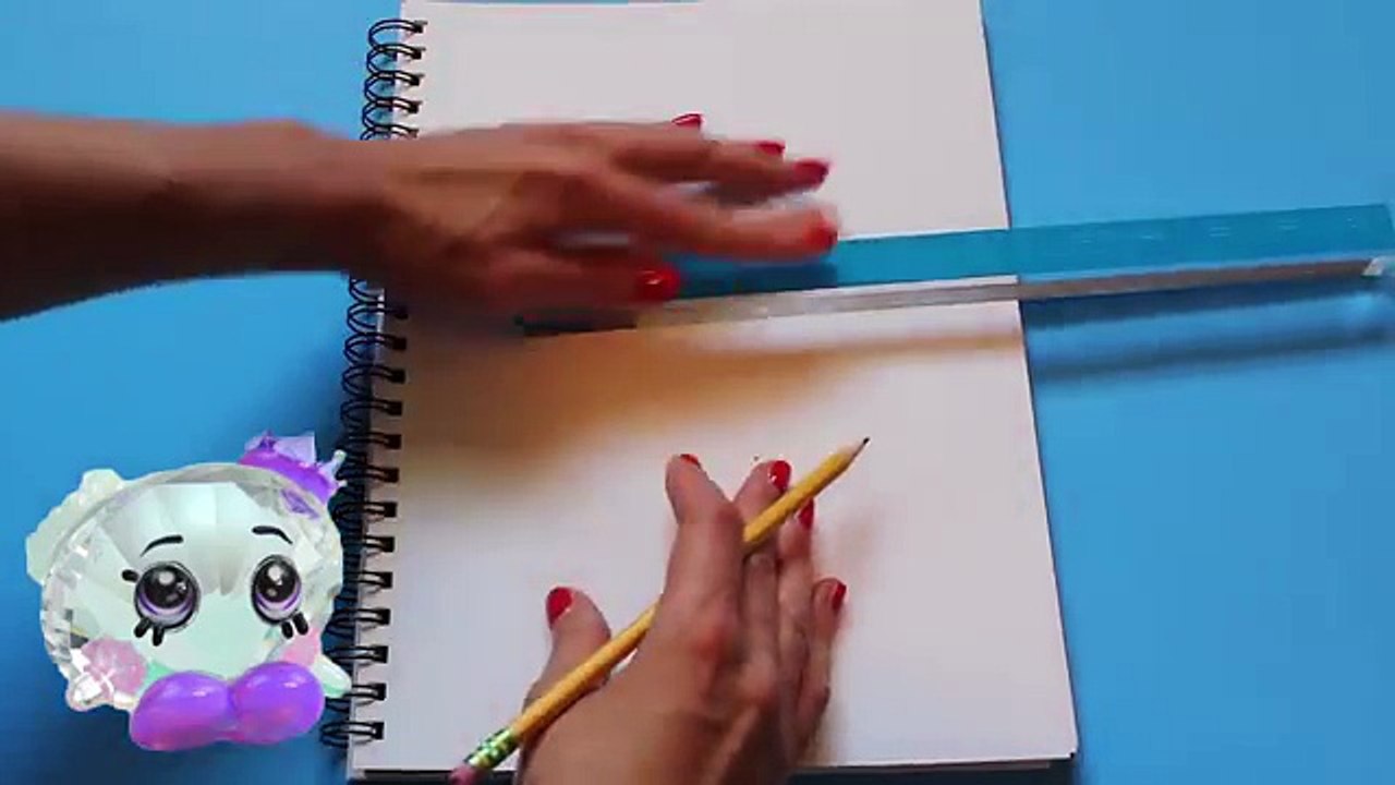 How To Draw Shoppies Shopkins: Gemma Stone, Step By Step Shoppies Drawing Shopkins