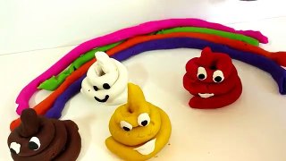 Learn COLORS With COLORFUL Play Doh POOP/Hidden TOY Surprises /Learn Farm Animals/Old Mac Donalds