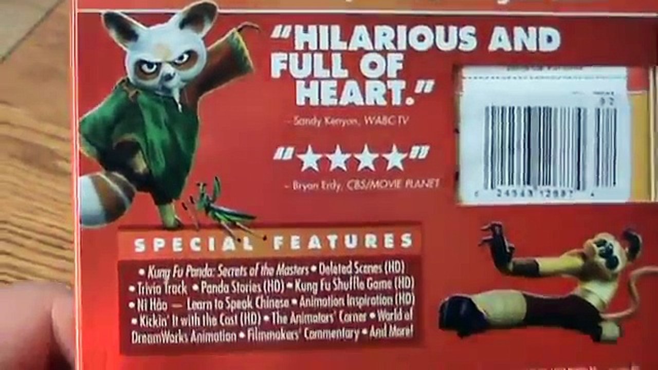 Kung Fu Panda 2 Blu-Ray Unboxing