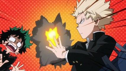 My Hero Academia Kacchan picking on Deku