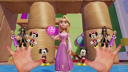 Mickey Mouse Finger Family Song with Colors | Baby Finger Song + Disney Fun Action for Toddlers