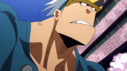 My Hero Academia Death arms and Backdraft entrance