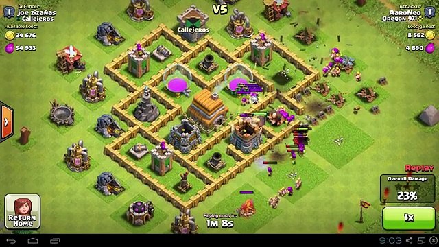 BEST Town Hall Level 5 (TH5) Raiding Attack Strategy (1350+ Trophies) Clash of Clans - Part 2