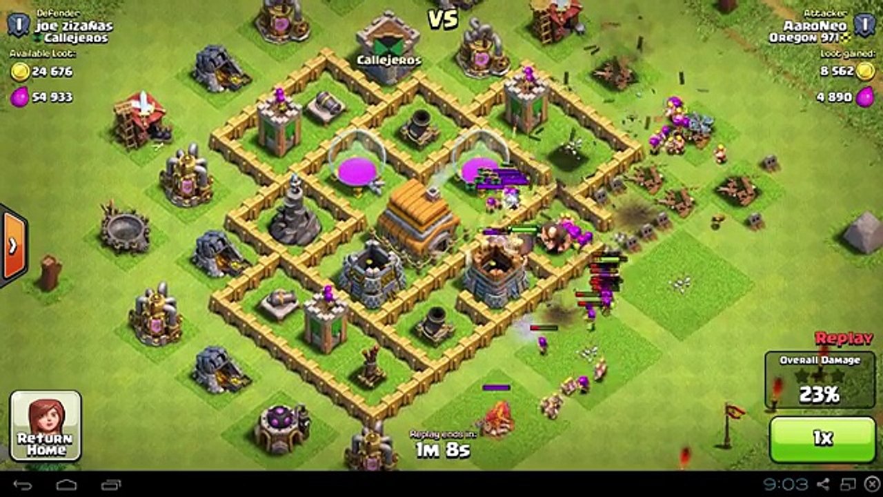 BEST Town Hall Level 5 (TH5) Raiding Attack Strategy (1350+ Trophies) Clash of Clans - Part 2