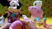 Trò chơi Bác Sĩ khám bệnh -y tá heo Peppa kham bệnh chuột Minnie (Bí Đỏ)