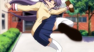 Clannad Kyou Kicks Sunohara