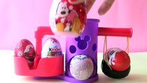 Surprise eggs unwrapping Mickey Mouse Clubhouse Disney Cars Frozen Kinder Surprise Eggs