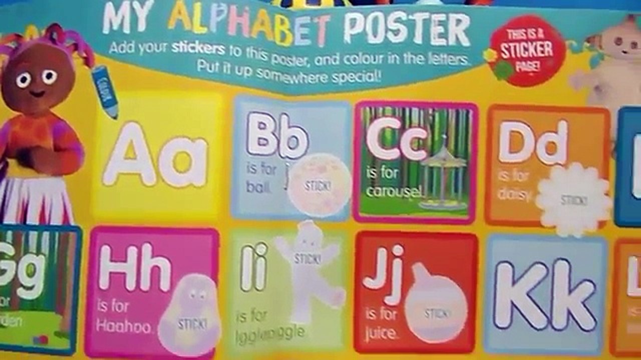 Igglepiggle and Upsy Daisy help us learn the alphabet. In The Night Garden learn your ABCs.