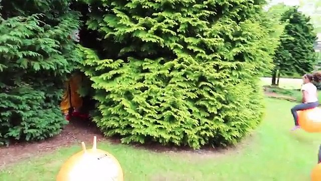 Scary Killer Clown On Our House Roof - Crazy Creepy Clown Attacks Family (SKIT)