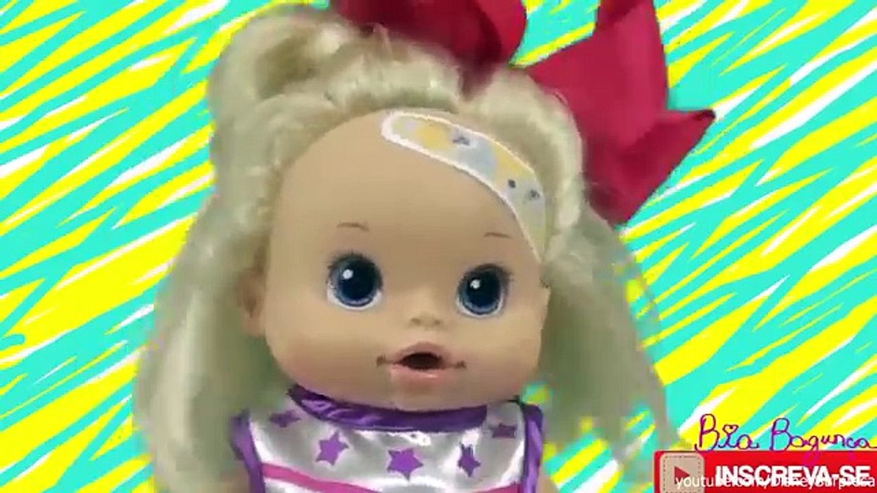 Susto na Piscina de Slime Baff Gosma Verde Novelinha Baby Alive Bia Bagunça Portugues DisneySurpresa