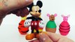 Winnie The Pooh PlayDoh Surprise Eggs Mickey Mouse Peppa Pig Inside Out Doc McStuffins Monsters Inc