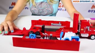 Mack Truck Play Set / Ciężarówka Maniek Transporter - Story Sets - Disney Cars - Mattel - CDN64