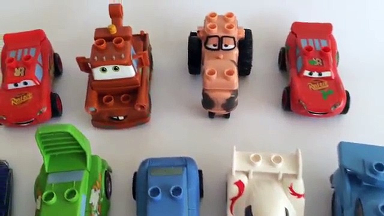 12 Disney Pixar Cars Color Changers Shifters Lightning McQueen Mater Francesco Unboxing De