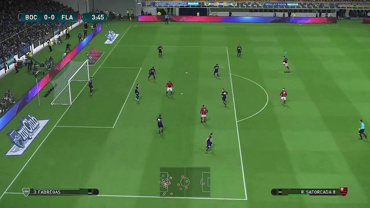 PES 2017 Flamengo vs Boca Juniors Jogo Completo 03