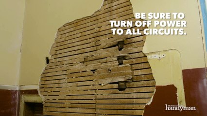 Tips for Plaster and Lath Demolition