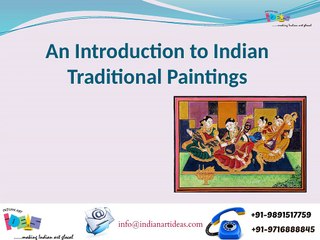 An Introduction to Indian Traditional Paintings