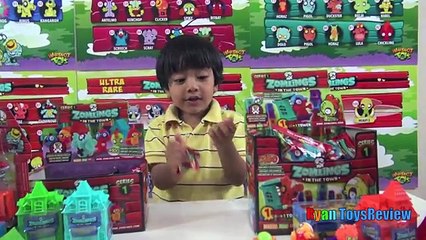 Zomlings Blind Bag Magic Trick Hotel Adventure Tin Opening Toy Review | PSToyReviews