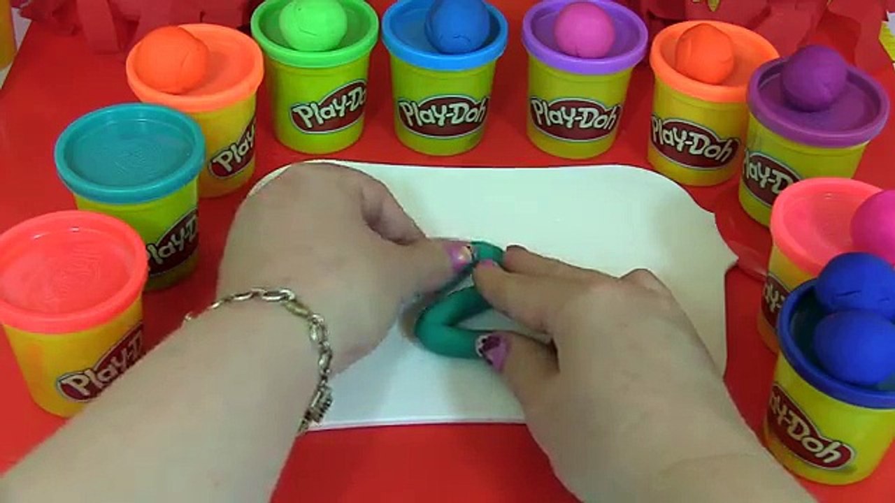 Learn To Count with PLAY-DOH Numbers! 1 to 10 Numbers!