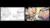 Mr. Bean - From Original Drawings to Animation   Fish Sitting　ミスター　ビーン