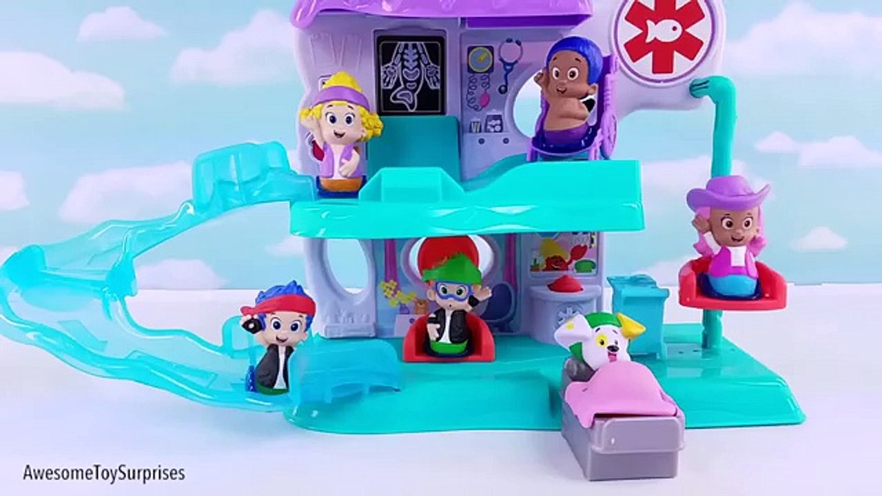 Bubble Guppies Toy Surprise Jumbo Crayons! Best Learn Colors Nursery Rhymes Video for Kids