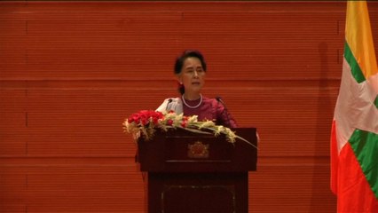 Download Video: Aung San Suu Kyi breaks silence on Rohingya crisis