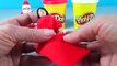 Play-Doh Imaginext Christmas Costumes Santa and Mrs. Claus from Batman and Wonder Woman!