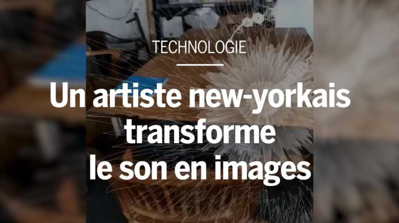Un artiste new-yorkais reproduit du son en direct et en 3D
