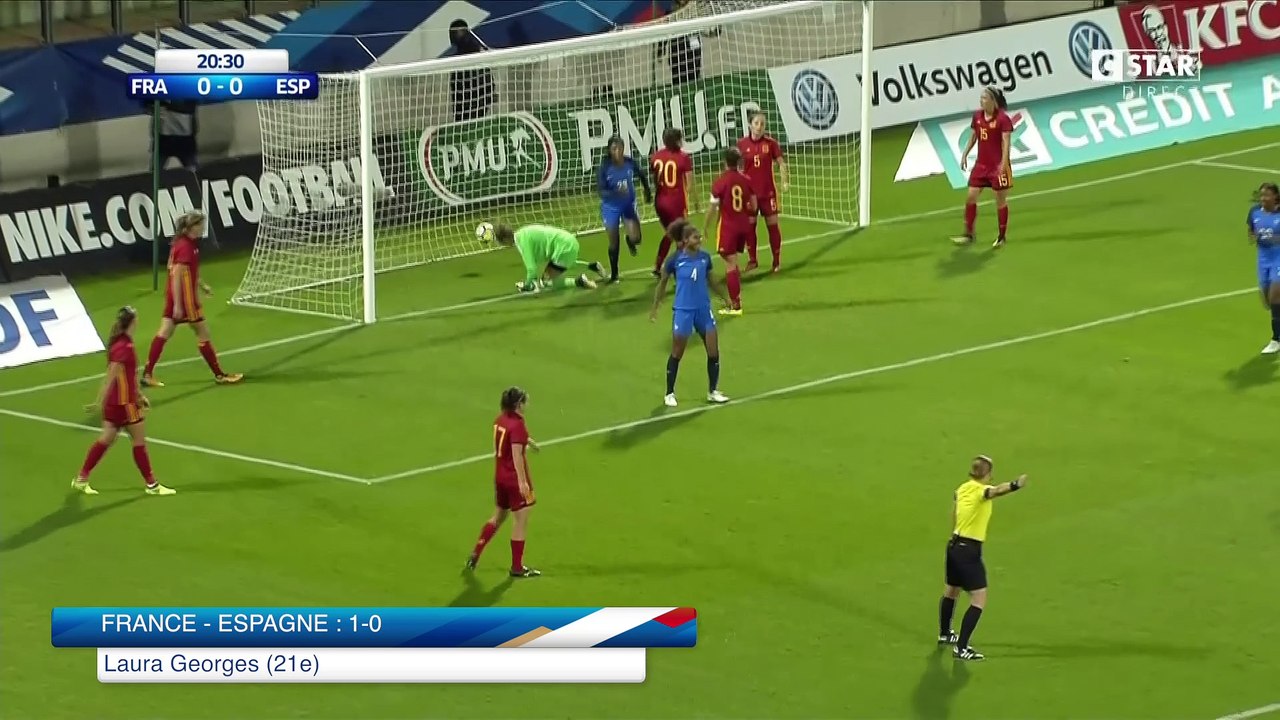 Féminines, amical : France-Espagne 2017 (3-1),...