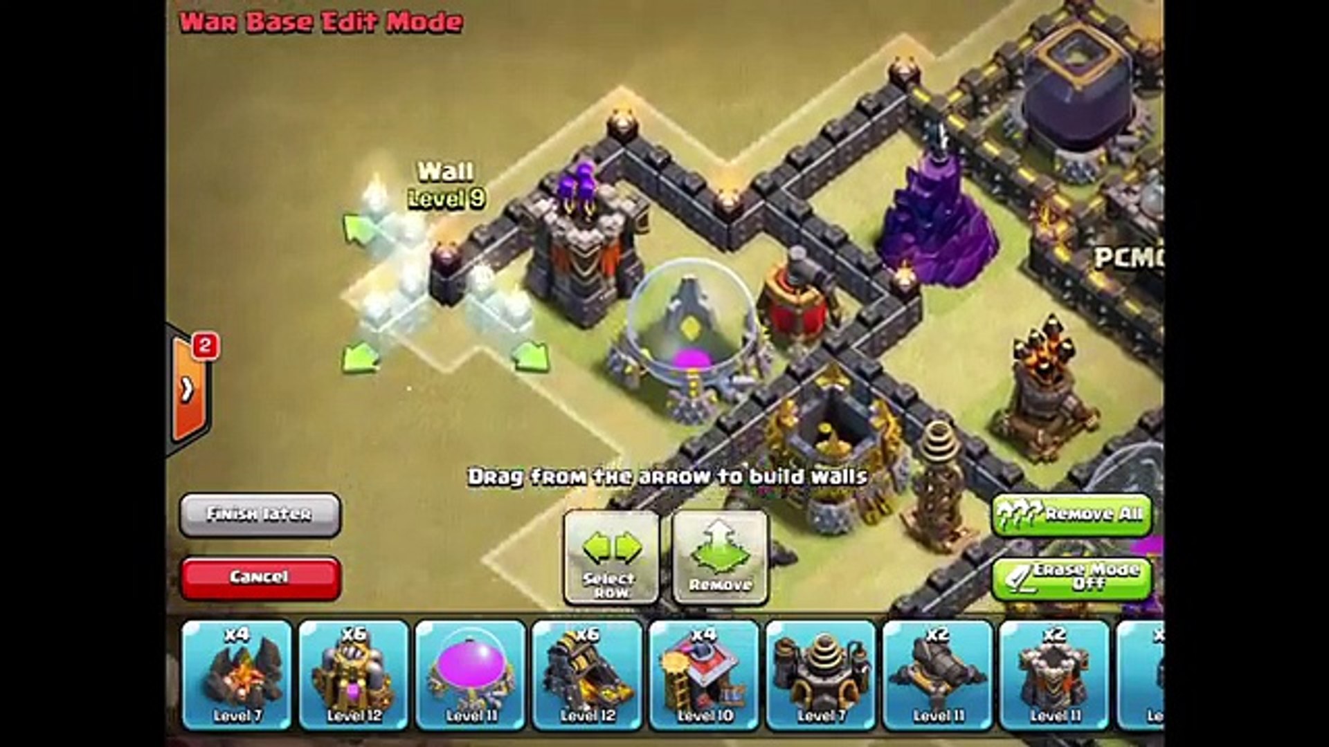 Clash of Clans : Town Hall 8.5 (TH8.5) War/Trophy Base (Fused) | Anti 3  Stars | Speed Build! - video Dailymotion