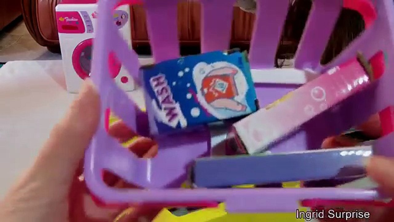 Washing Machine Toy BABY ALIVE Doll LAUNDRY Ironing Board Household Set