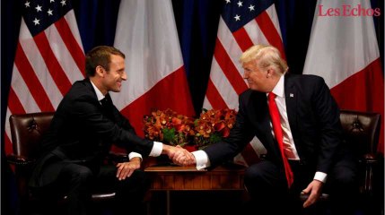Trump et Macron, les meilleurs amis du monde