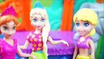Peppa Pig Elsa Anna Frozen Concurso de Dança no Parque Tropical da Polly! Novelinha em Português