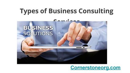 Types_of_business_consulting_services | cornerstoneorg
