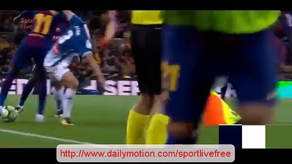 The difference between the first game played by Neymar and the first game played by Dembli with Barcelona