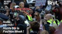 Des militants anti-fourrure occupe la Fashion Week De Londres