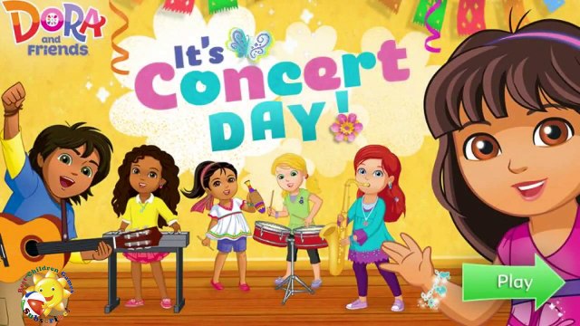 Dora and Friends Concert Day Dora Games Nick Jr - Best Children Games