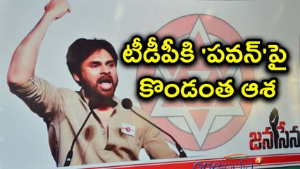 Jana Sena contesting along with TDP in 2019 elections టీడీపీకి 'పవన్'పై కొండంత ఆశ | Oneindia Telugu