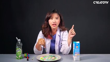 THÍ NGHIỆM VỚI SỮA | MAGIC MILK EXPERIMENT | THẾ GIỚI MA THUẬT
