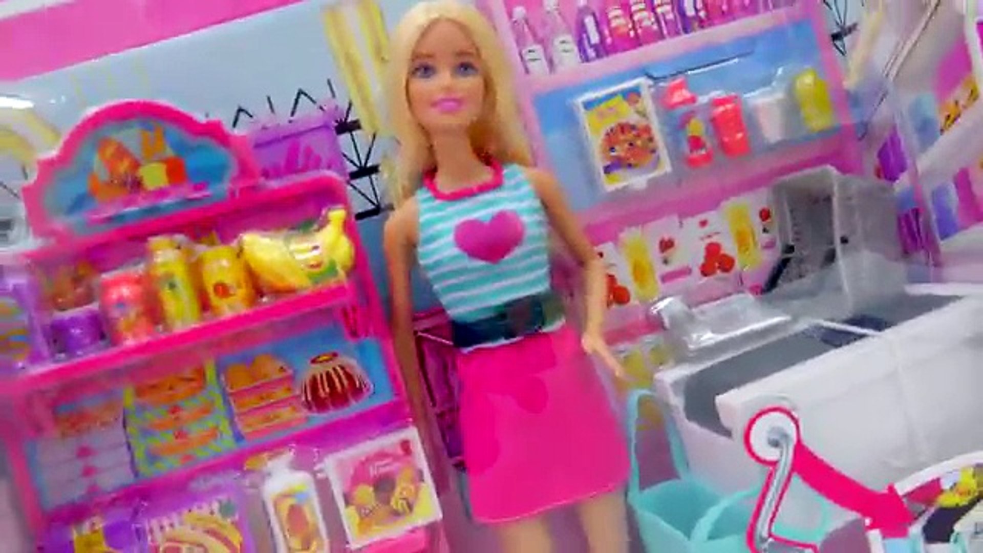 barbie mini mart playset