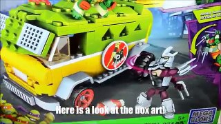 Mega Bloks Teenage Mutant Ninja Turtles Party Wagon w/ Raphael & Shredder Speed Build