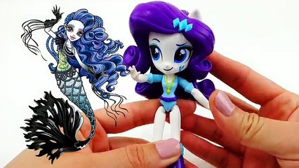New Custom Monster High Laguna Blue Doll From My Little Pony Equestria Girl Tutorial