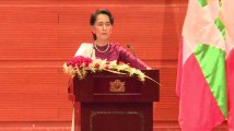 Birmanie : Aung San Suu Kyi condamne les violences et se dit 