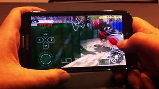 Moto GP PSP on Android [PPSSPP 0.9.7.2 Emulator] - Samsung Galaxy Note II